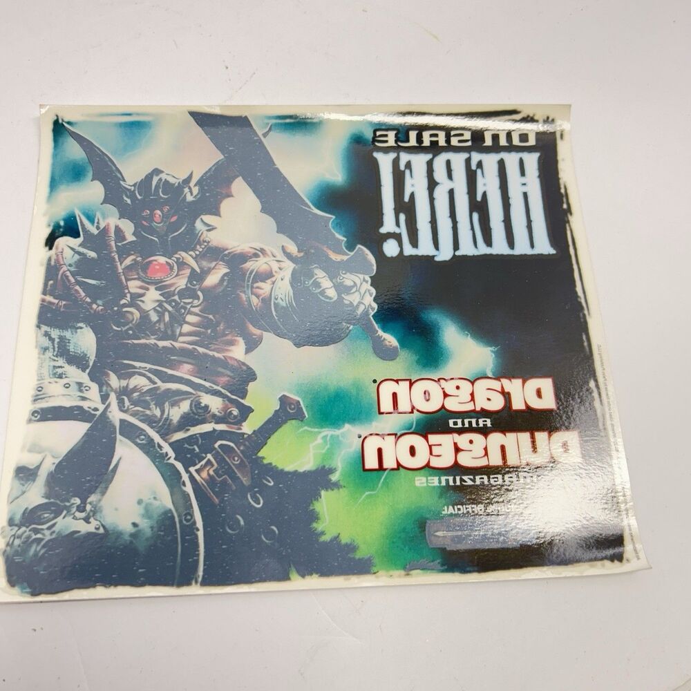 vintage 2003 Dragon and Dungeon Magazines "On Sale Here!
